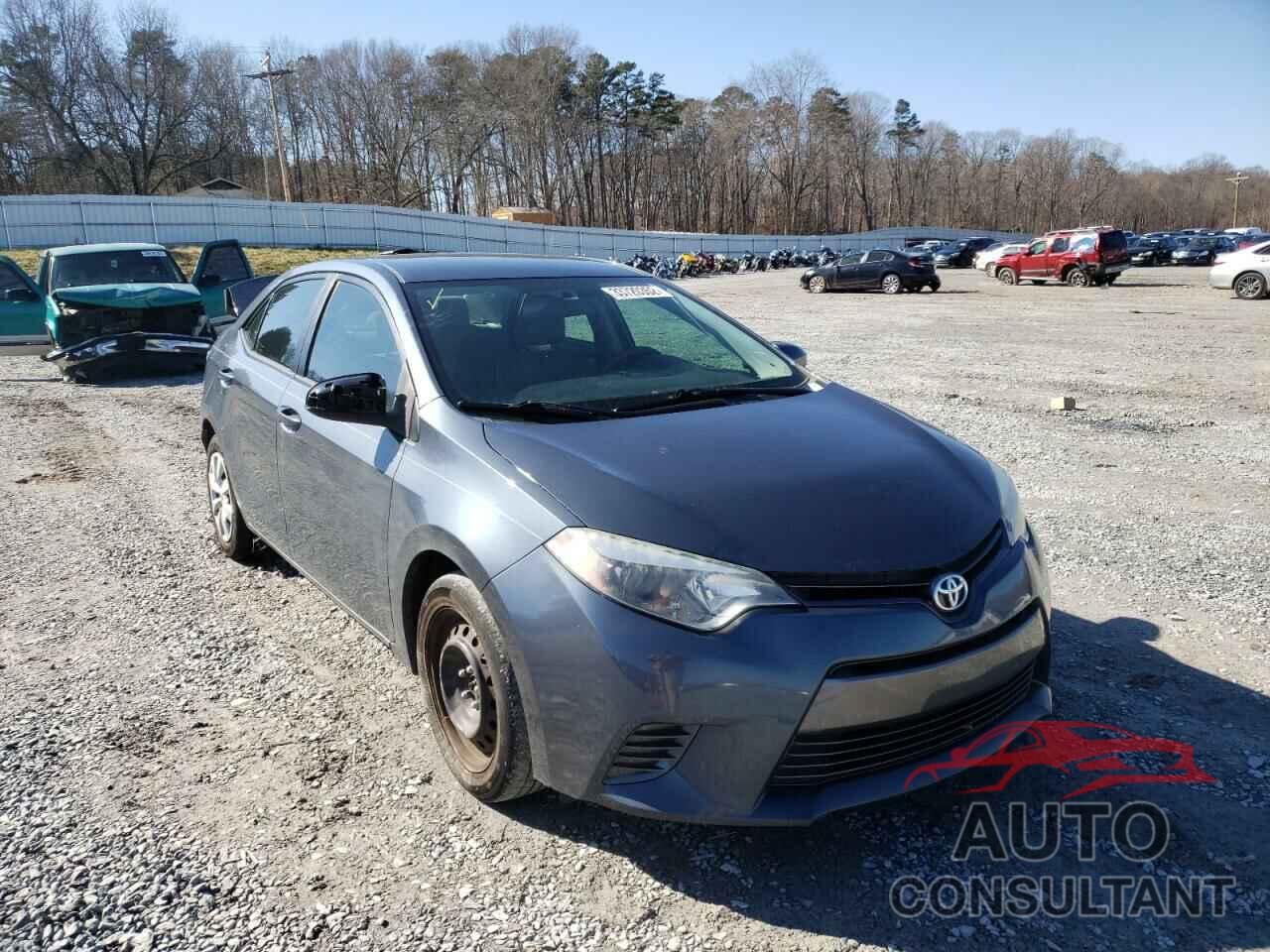 TOYOTA COROLLA 2016 - 2T1BURHE6GC675675
