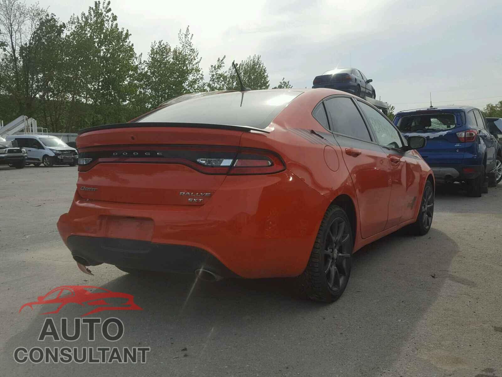DODGE DART 2015 - 1C3CDFBB0FD345246