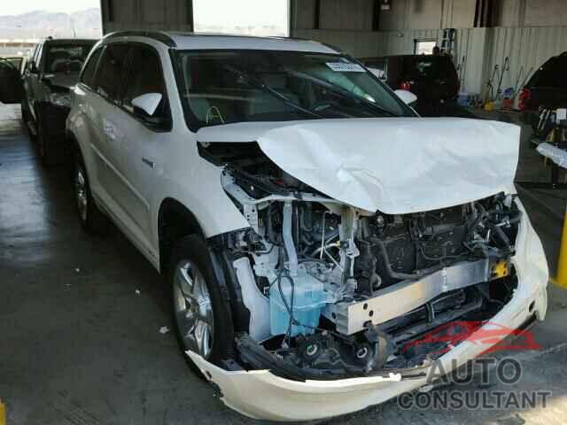 TOYOTA HIGHLANDER 2016 - 5TDDCRFH8GS014312