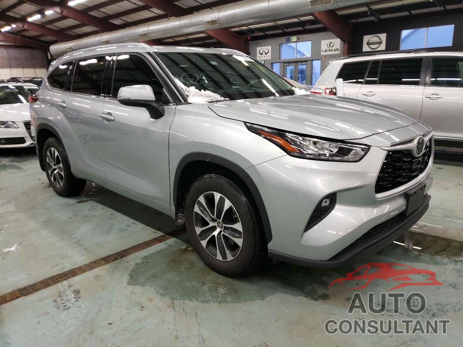 TOYOTA HIGHLANDER 2020 - 5TDGZRBH9LS000544
