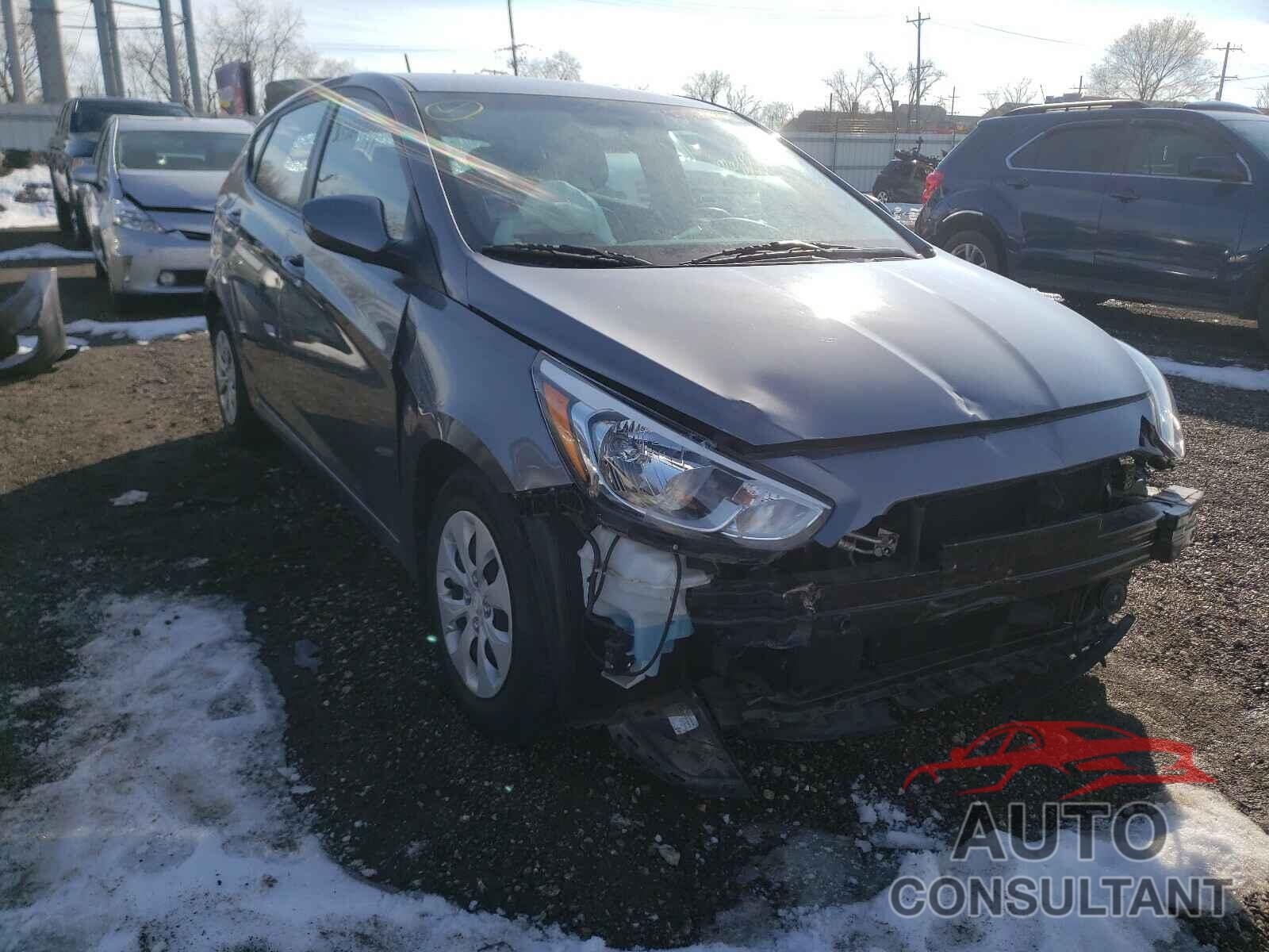HYUNDAI ACCENT 2017 - KMHCT5AEXHU302262