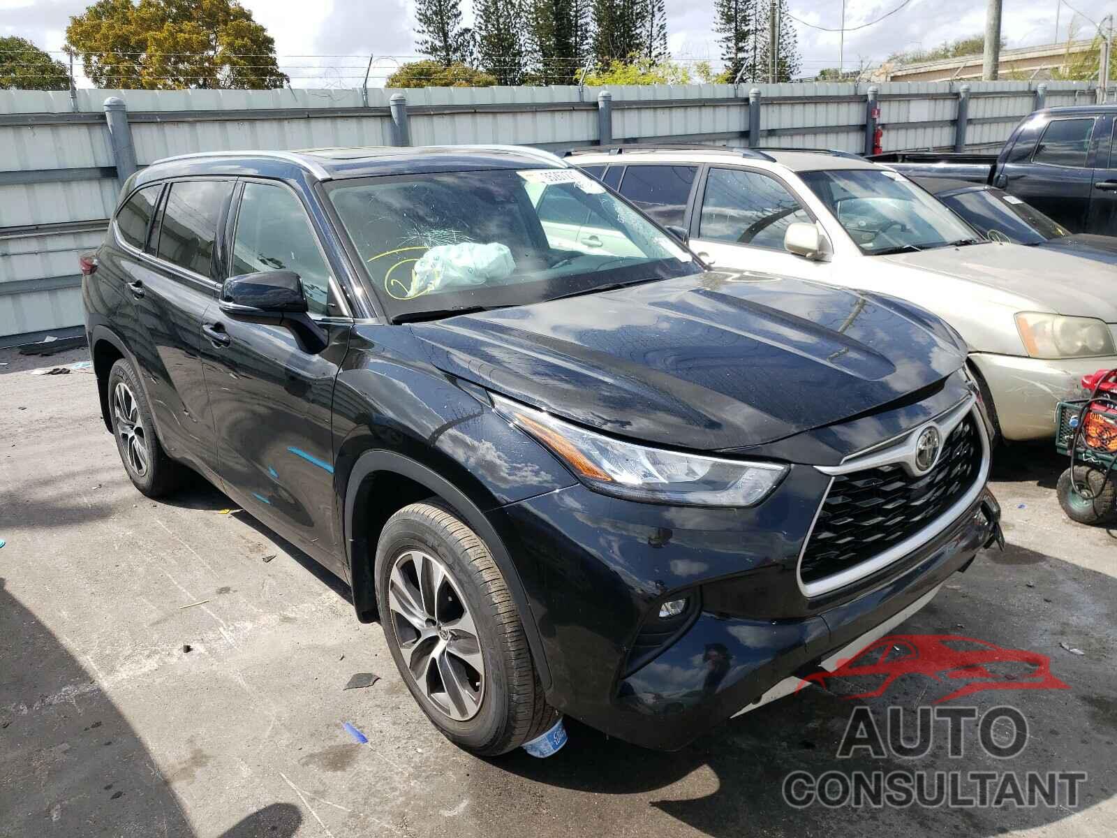 TOYOTA HIGHLANDER 2020 - 5TDGZRBHXLS019202