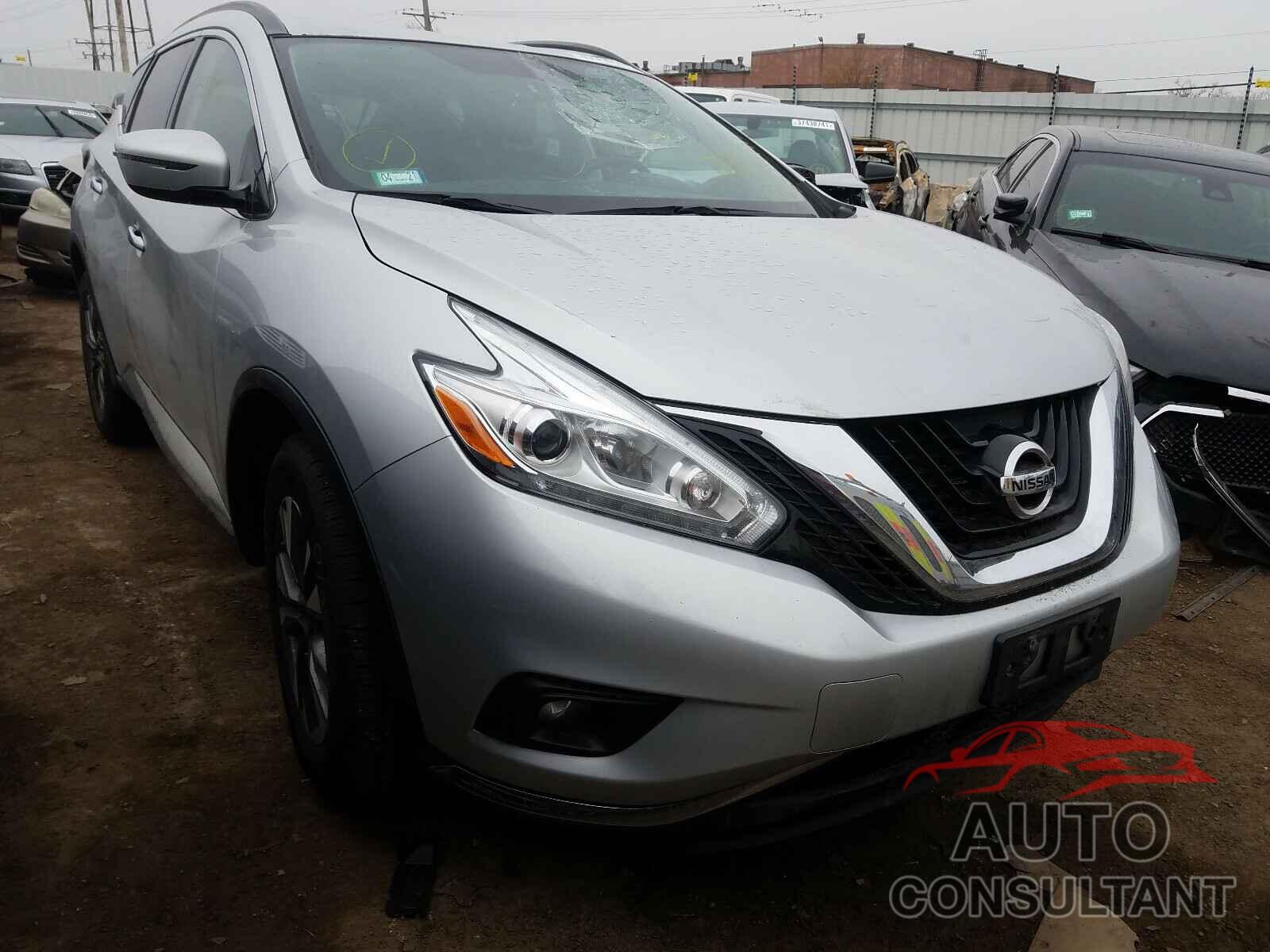 NISSAN MURANO 2017 - 5N1AZ2MH5HN113202