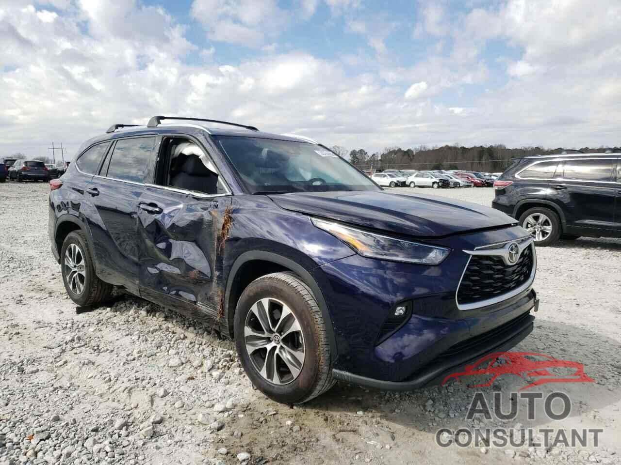TOYOTA HIGHLANDER 2021 - 5TDGZRAH7MS087394