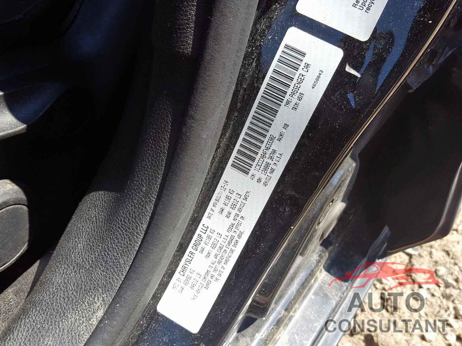 CHRYSLER 200 2015 - 1C3CCCAB4FN633302