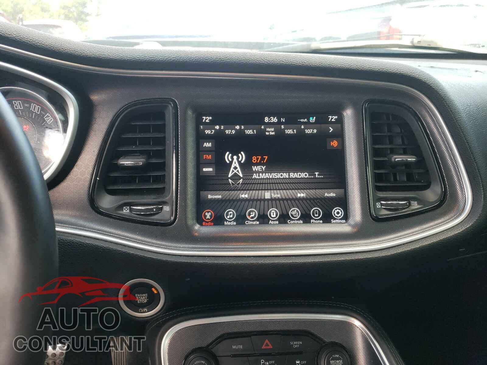 DODGE CHALLENGER 2017 - 2C3CDZAG3HH539130