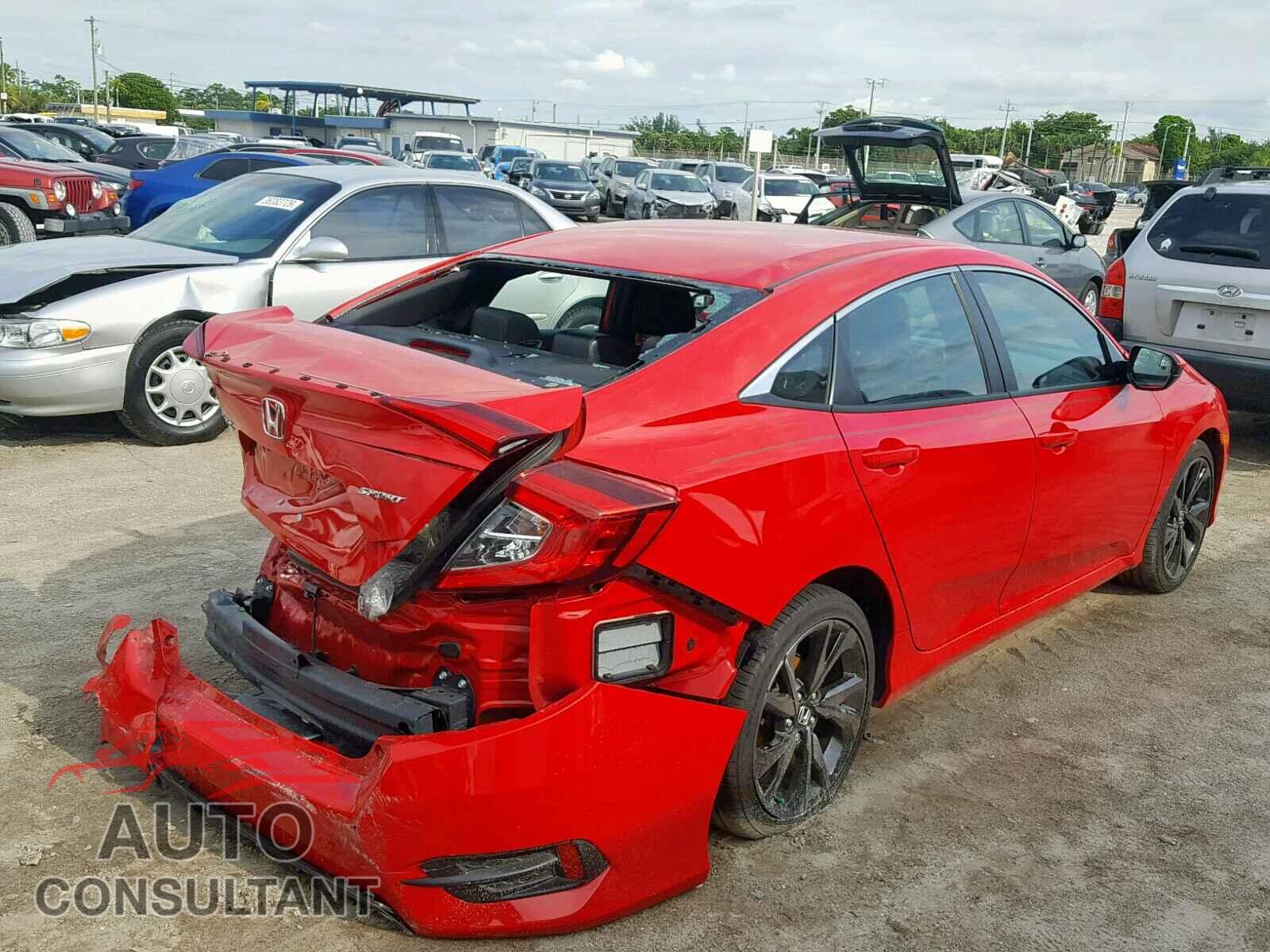 HONDA CIVIC 2019 - 2HGFC2F88KH509053