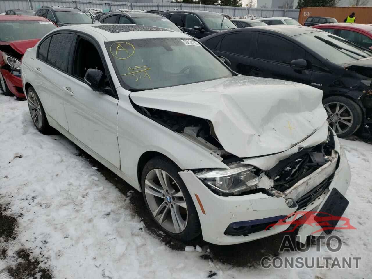 BMW 3 SERIES 2016 - WBA8E3G58GNT26906