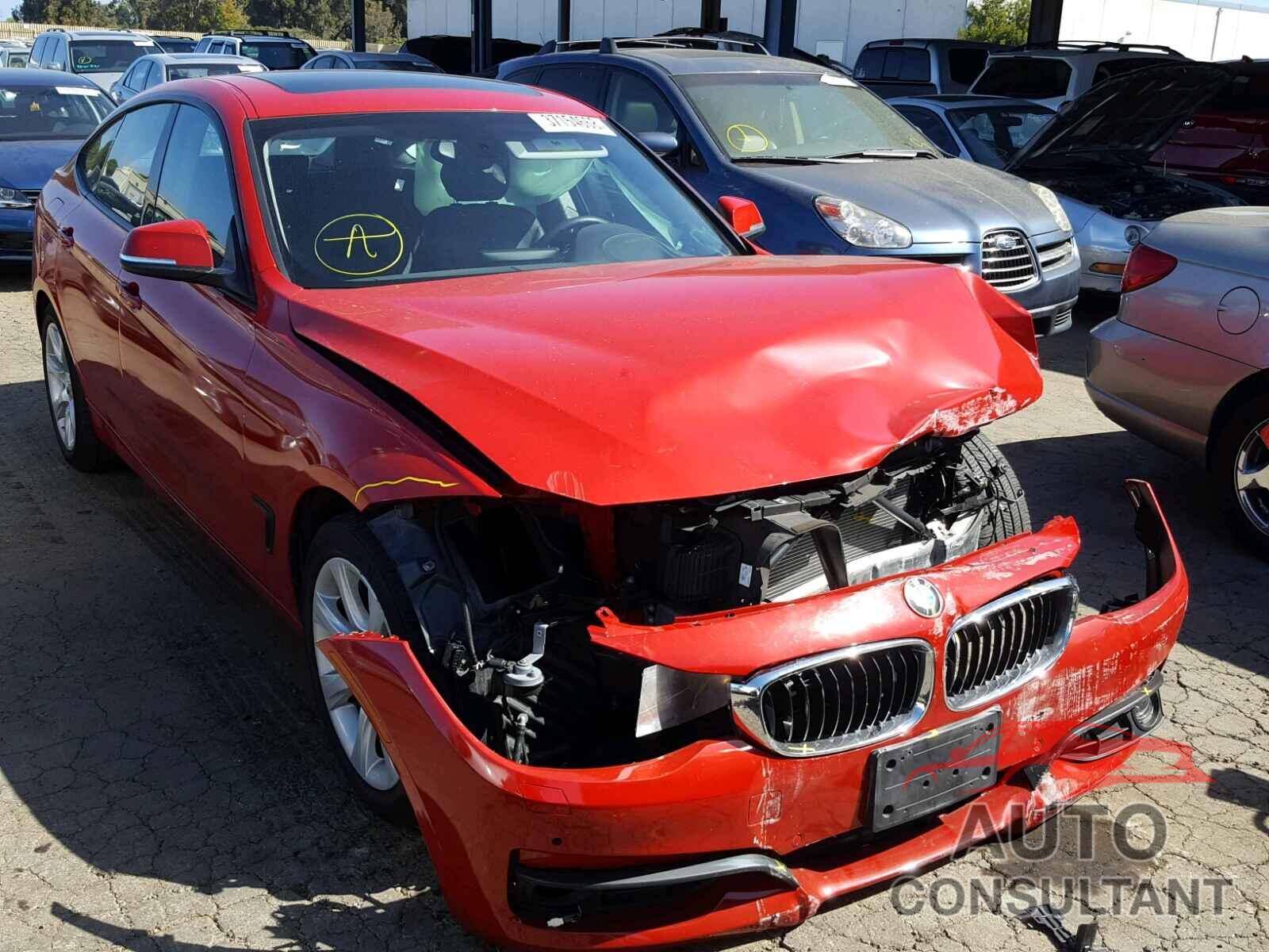 BMW 3 SERIES 2015 - WBA3X5C5XFD562046