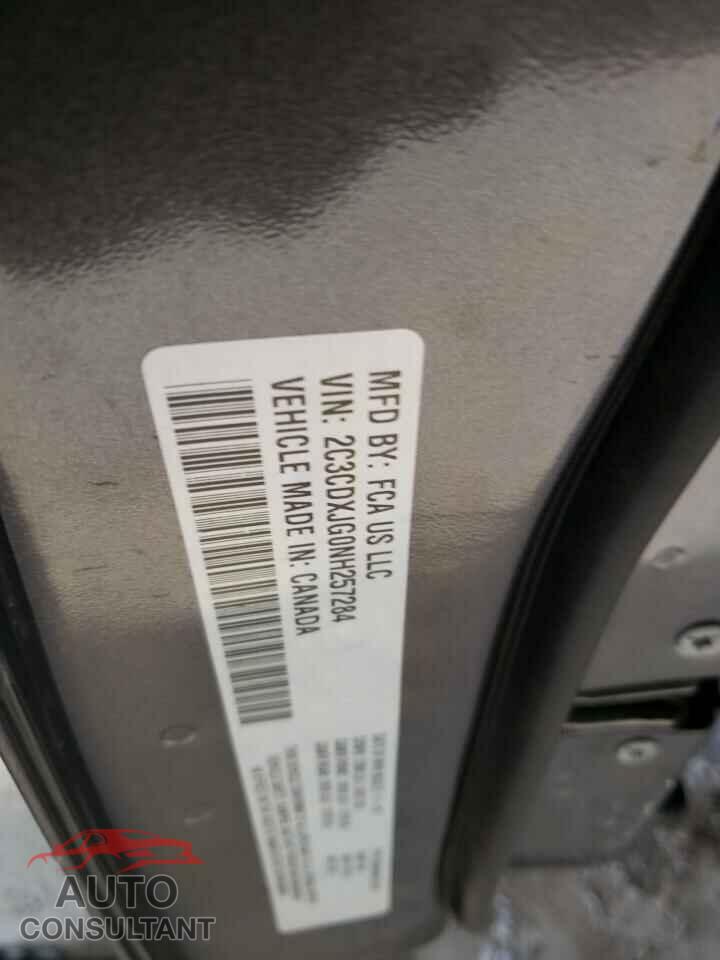 DODGE CHARGER 2022 - 2C3CDXJG0NH257284