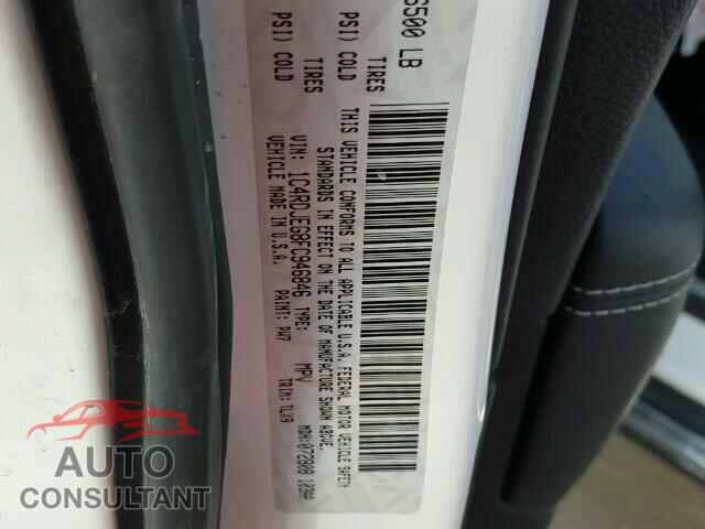 DODGE DURANGO 2015 - 1C4RDJEG8FC946846