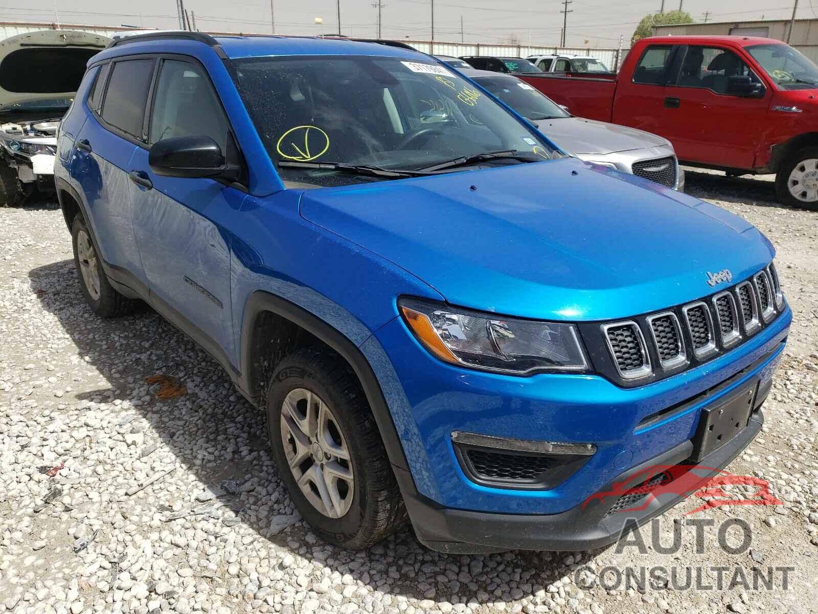 JEEP COMPASS 2017 - 3C4NJDAB8HT656066