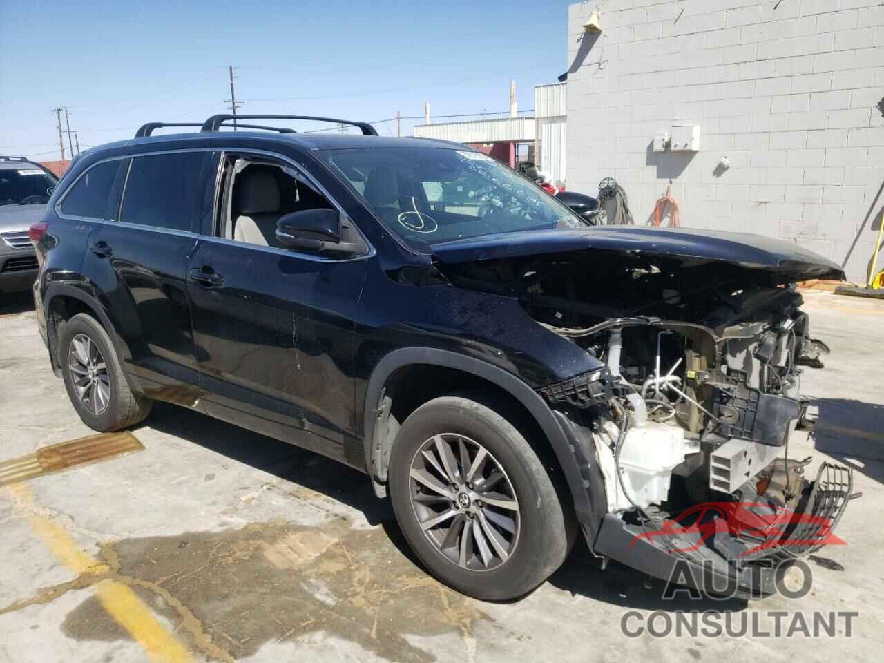 TOYOTA HIGHLANDER 2018 - 5TDJZRFHXJS537954