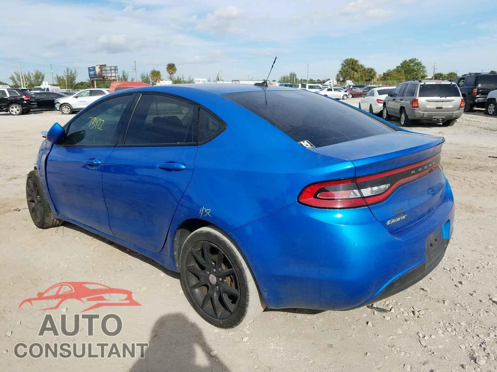 DODGE DART 2016 - 1C3CDFAA2GD643937