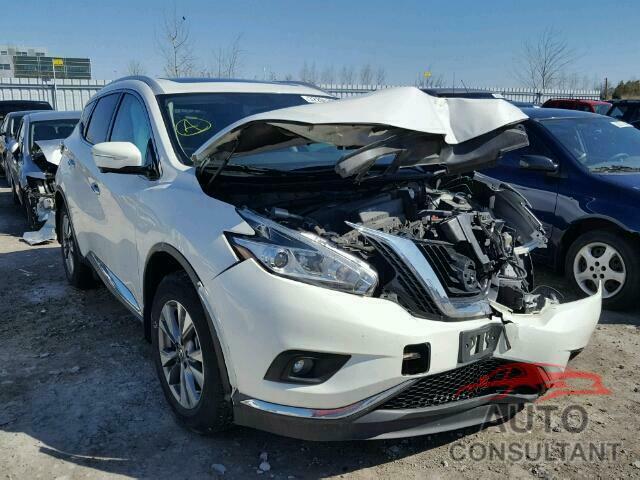 NISSAN MURANO 2015 - 5N1AZ2MH3FN266531