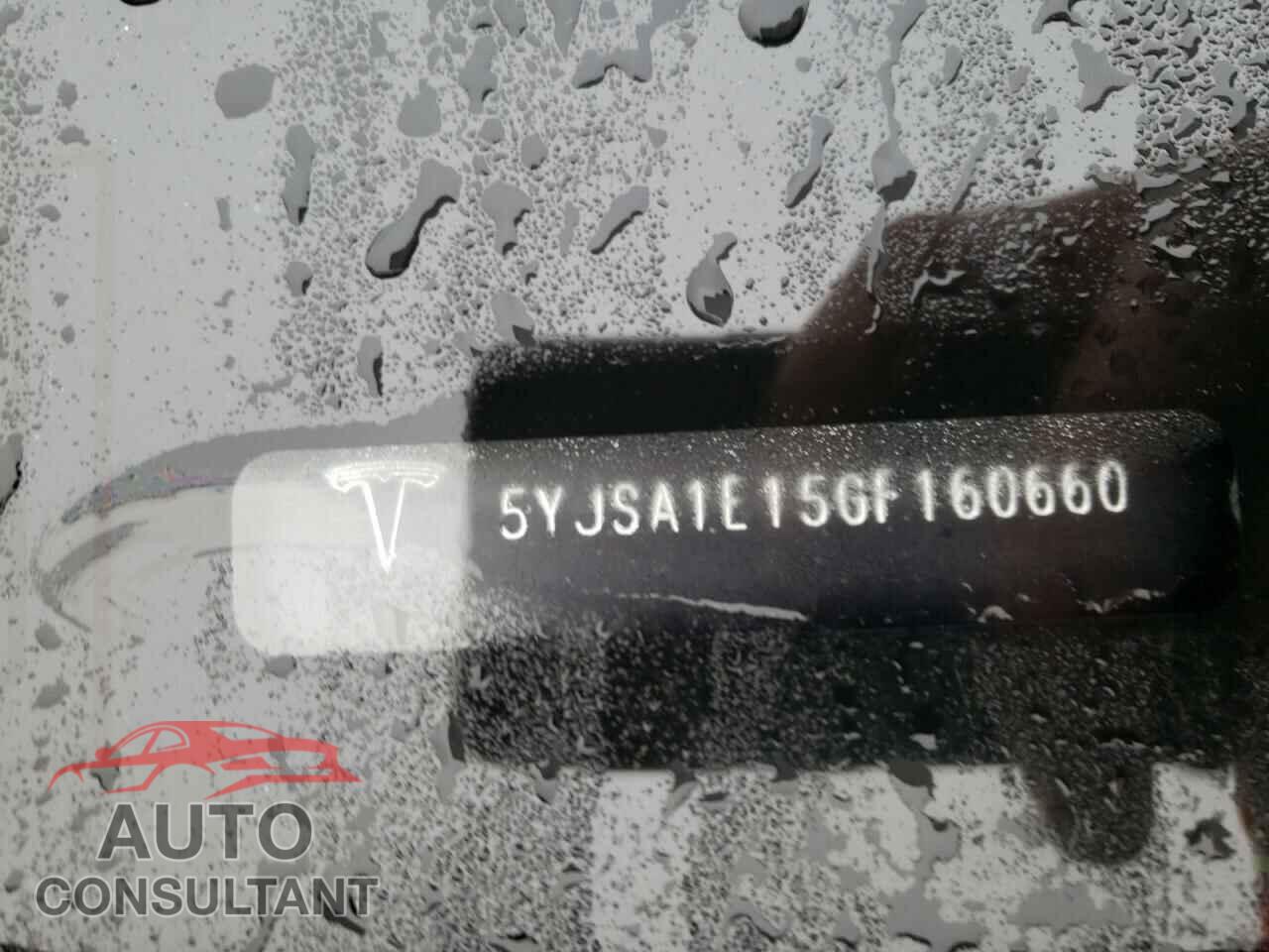 TESLA MODEL S 2016 - 5YJSA1E15GF160660
