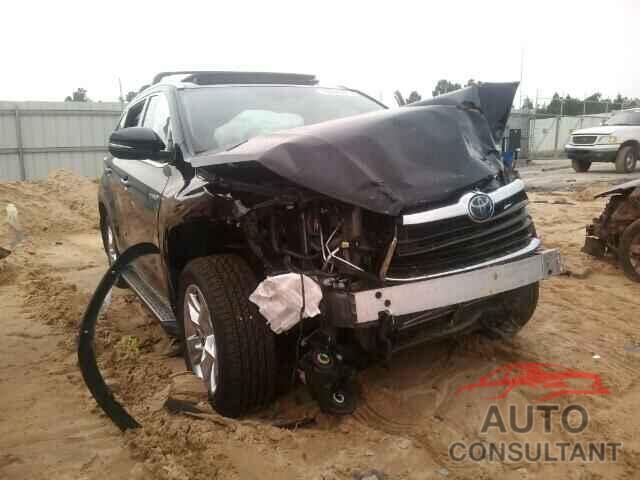 TOYOTA HIGHLANDER 2015 - 5TDDCRFH0FS007949