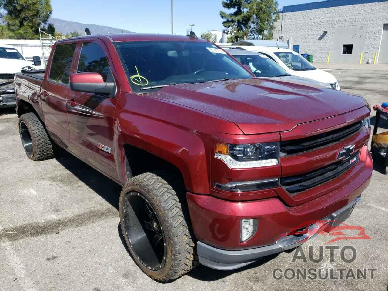 CHEVROLET SILVERADO 2017 - 3GCUKREC2HG340227