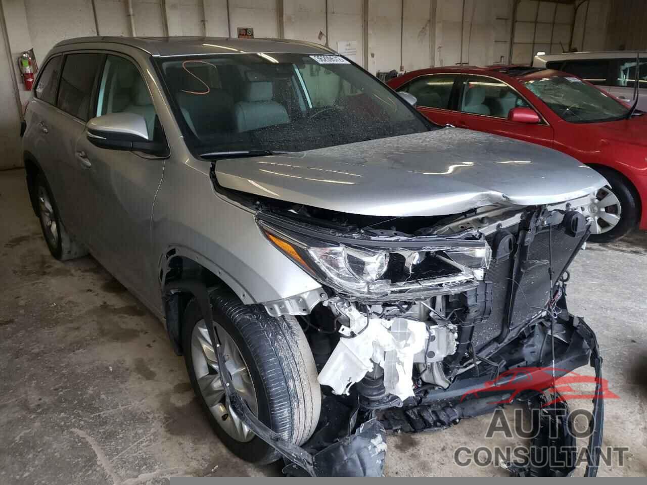 TOYOTA HIGHLANDER 2018 - 5TDDZRFH8JS489299