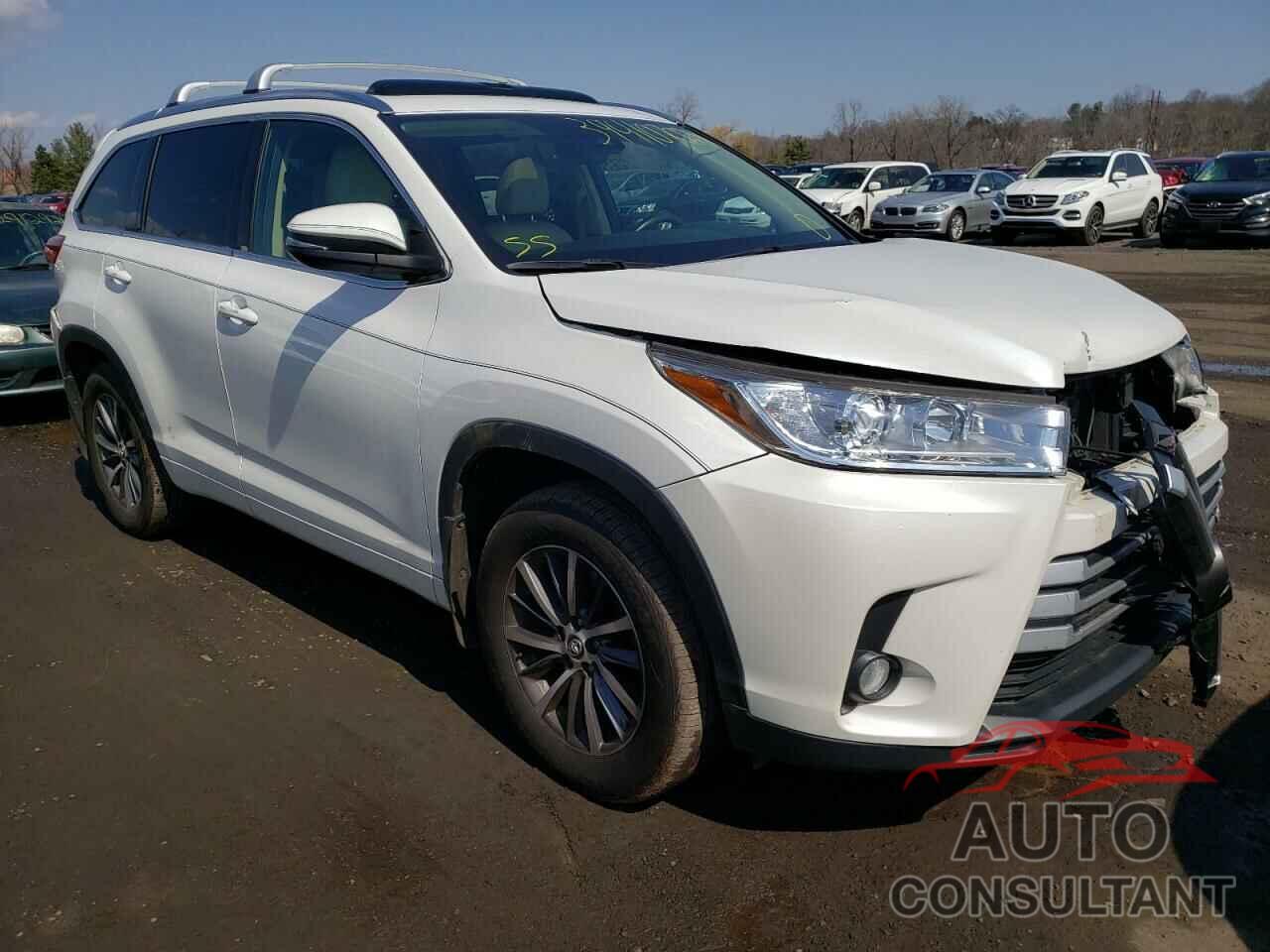 TOYOTA HIGHLANDER 2017 - 5TDJZRFH5HS374026