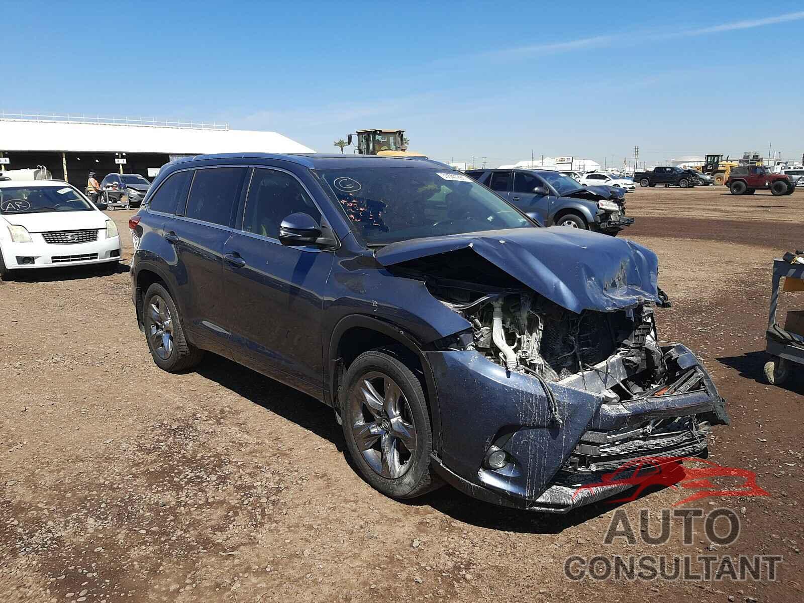 TOYOTA HIGHLANDER 2018 - 5TDDZRFH1JS806470
