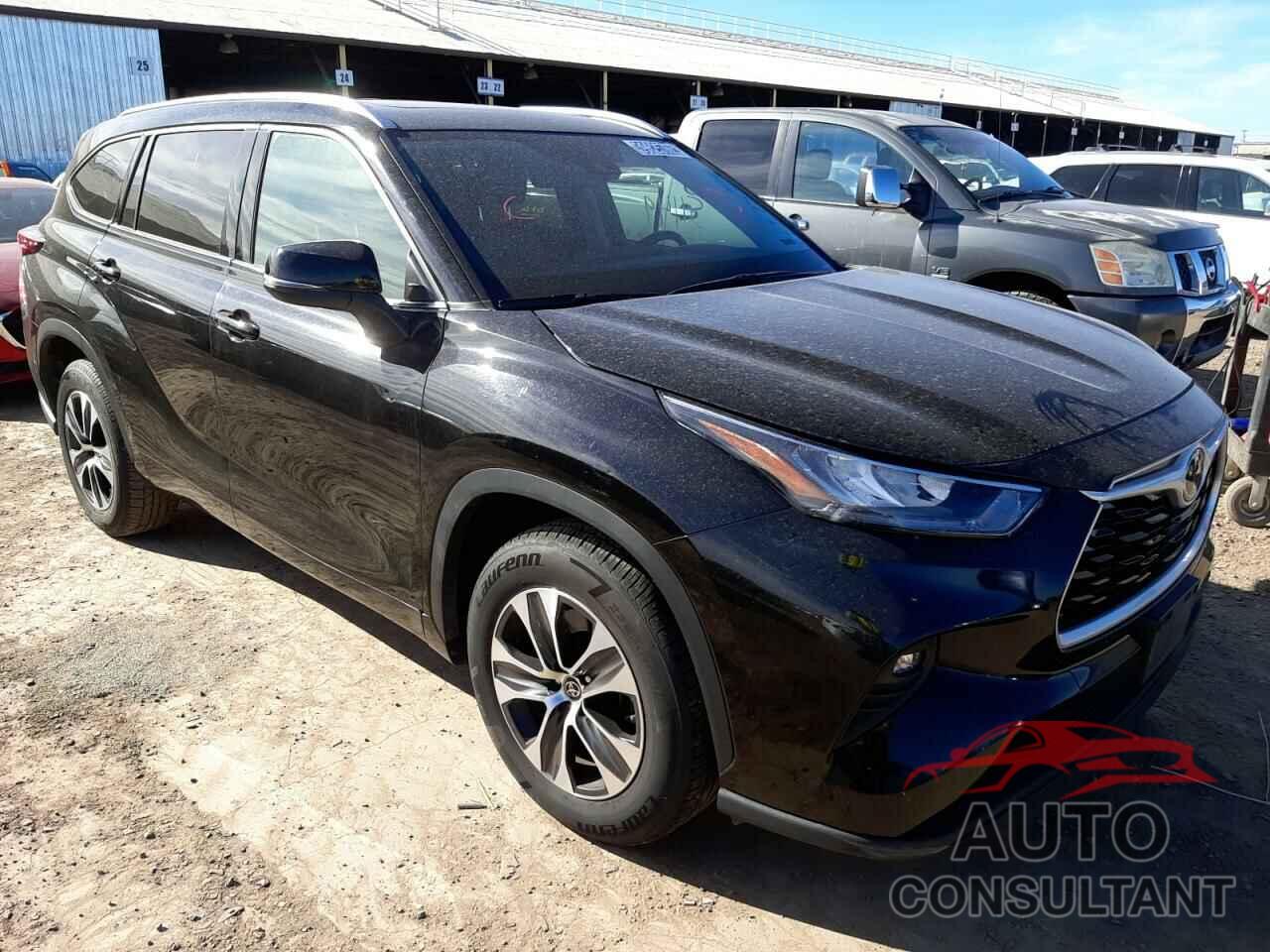 TOYOTA HIGHLANDER 2020 - 5TDGZRAH1LS502563