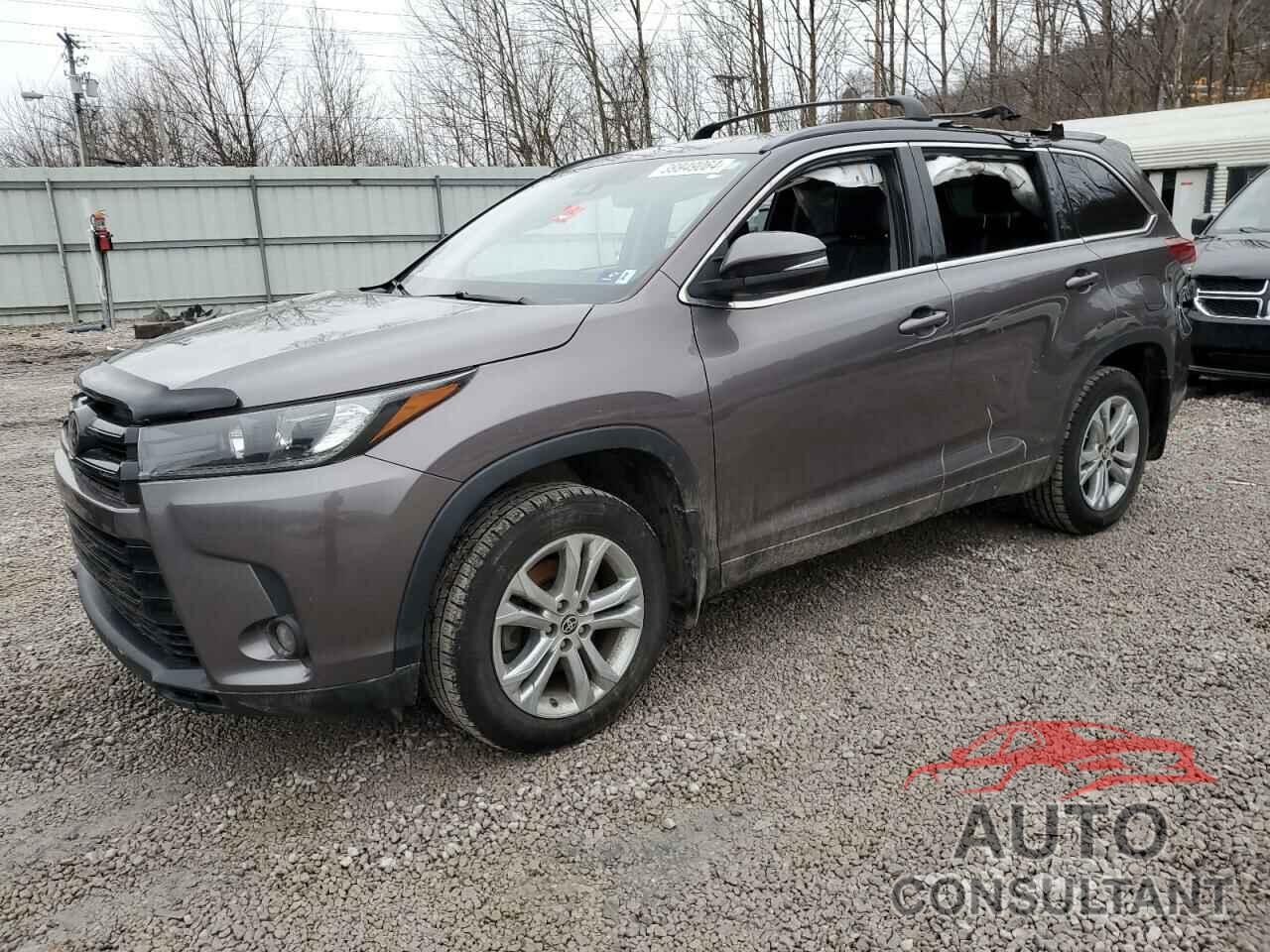 TOYOTA HIGHLANDER 2019 - 5TDJZRFH5KS947482