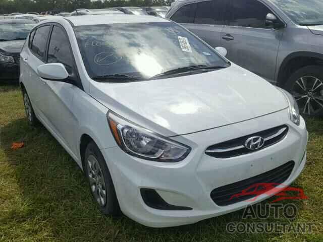 HYUNDAI ACCENT 2016 - KMHCT5AE0GU249277