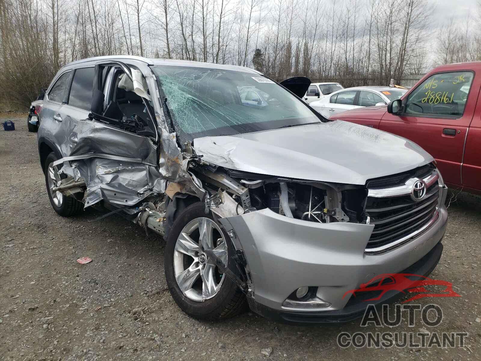 TOYOTA HIGHLANDER 2016 - 5TDYKRFH2GS172259