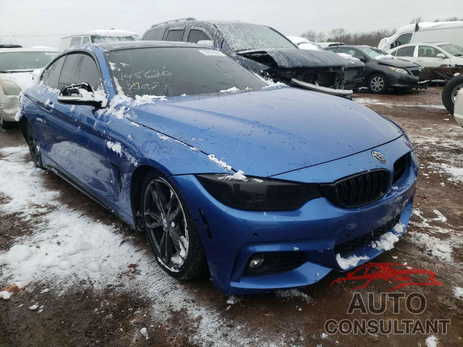 BMW 4 SERIES 2017 - WBA4P3C55HK528281