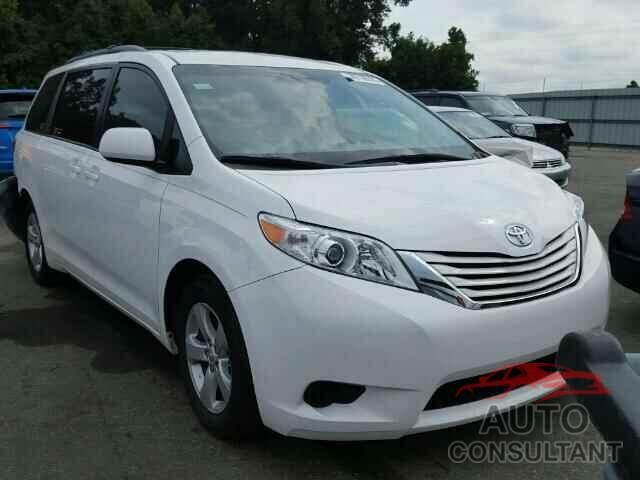 TOYOTA SIENNA 2015 - 5TDKK3DC1FS553772