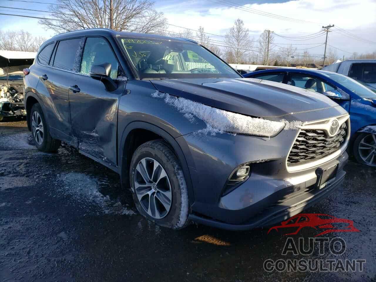 TOYOTA HIGHLANDER 2021 - 5TDGZRBH8MS074474