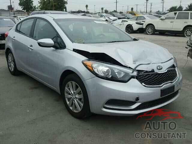 KIA FORTE 2016 - KNAFX4A63G5595808