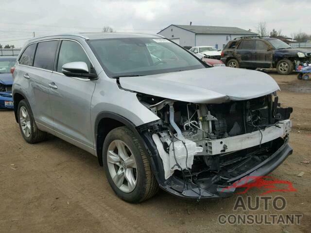 TOYOTA HIGHLANDER 2017 - 5TDDZRFH7HS380052