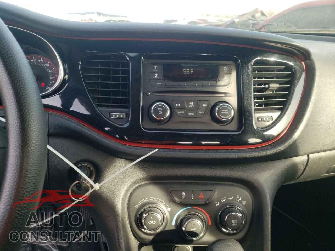 DODGE DART 2016 - 2HGFC2F75JH540847