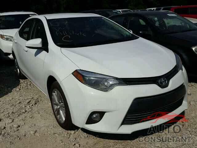 TOYOTA COROLLA 2015 - 5YFBURHE6FP315983