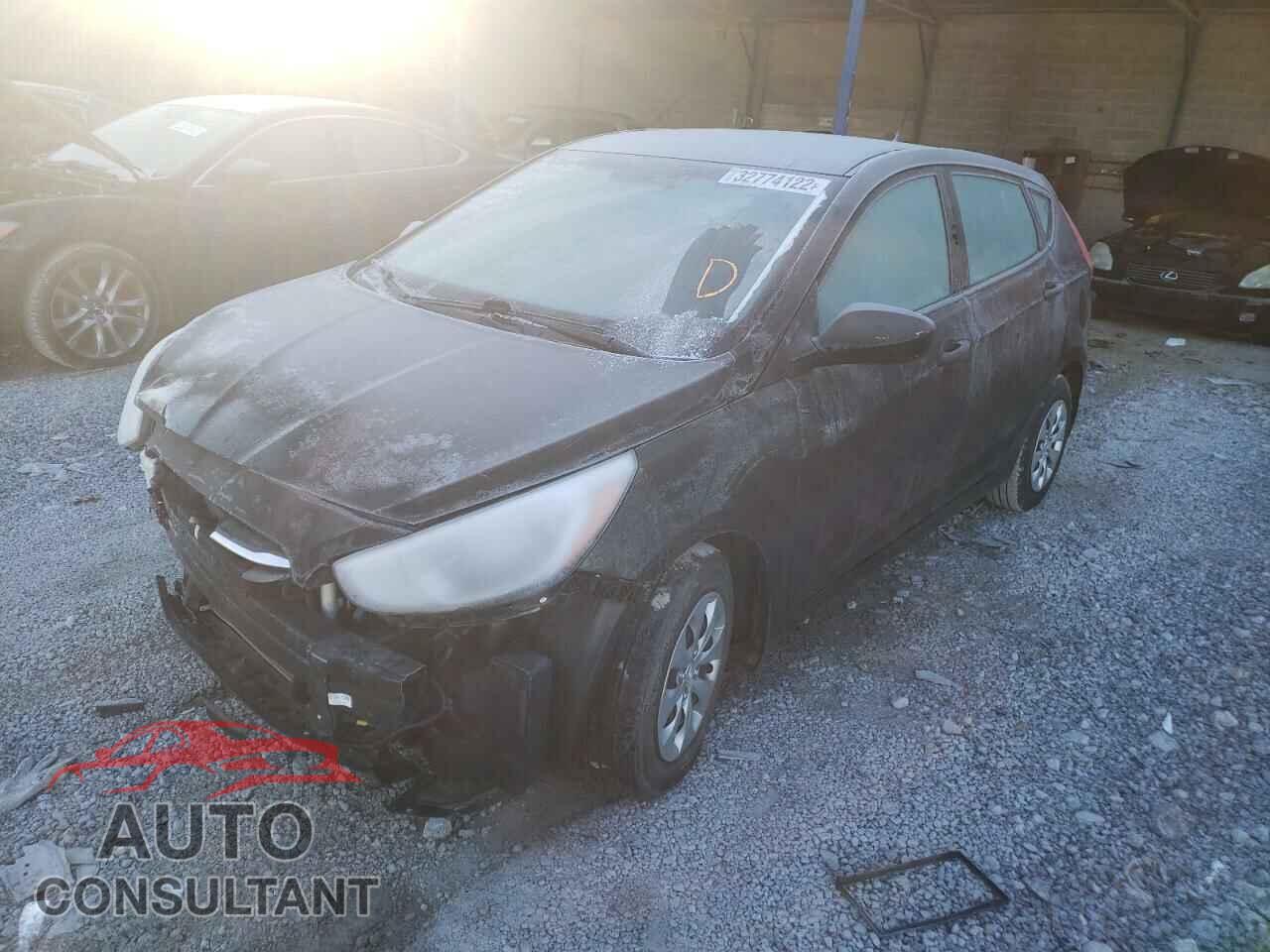 HYUNDAI ACCENT 2017 - KMHCT5AE0HU332791