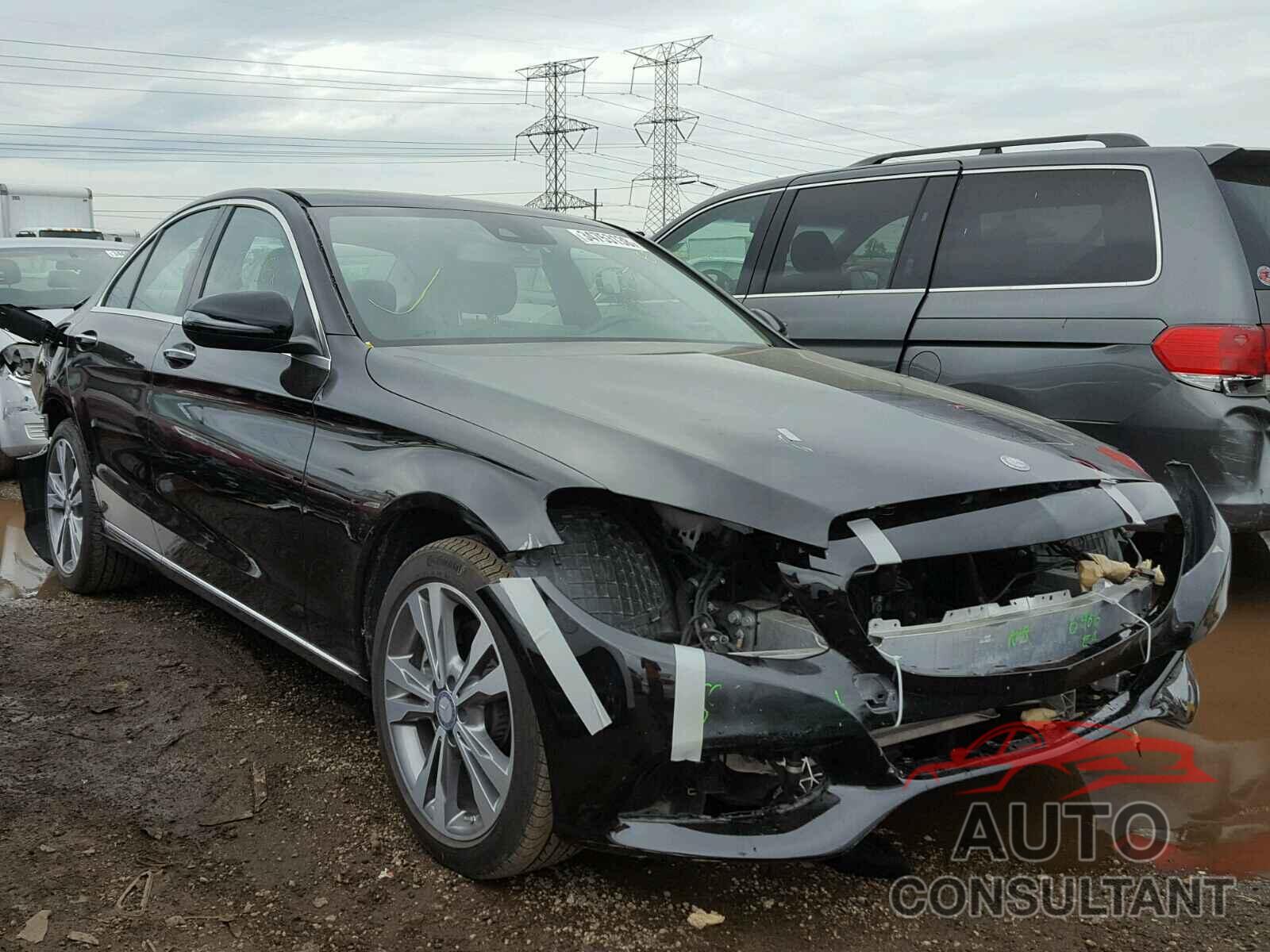 MERCEDES-BENZ C300 2017 - WDDWF4KB4HR238820