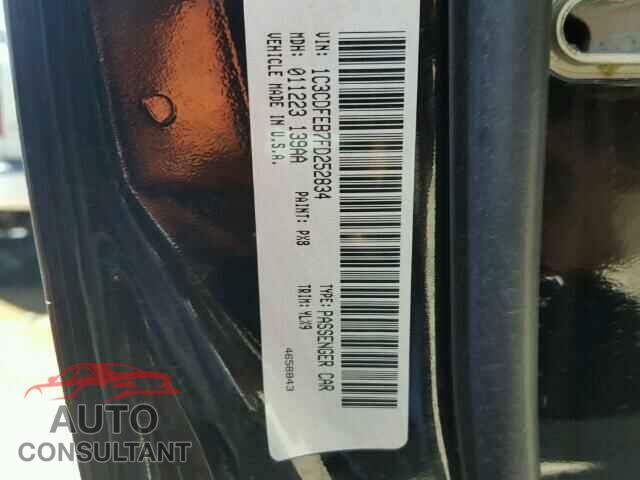 DODGE DART 2015 - 1C3CDFEB7FD252834