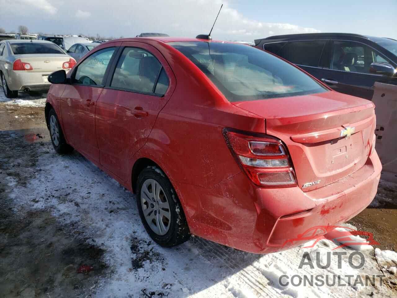 CHEVROLET SONIC 2019 - 1G1JB5SBXK4137347