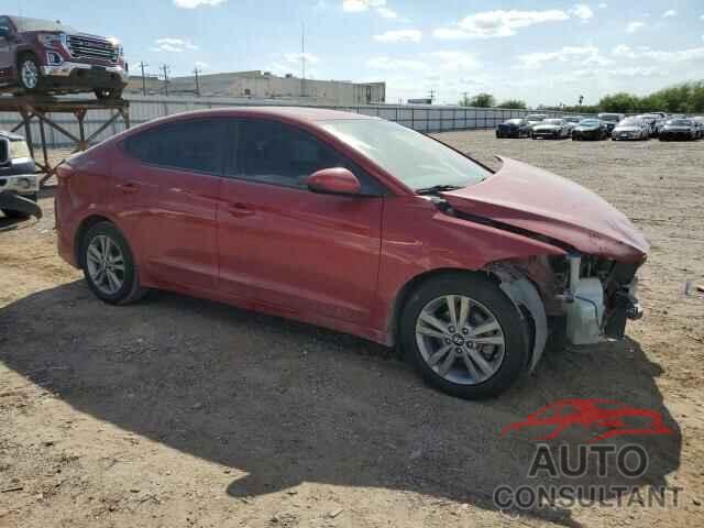 HYUNDAI ELANTRA 2017 - KMHD84LF6HU410724