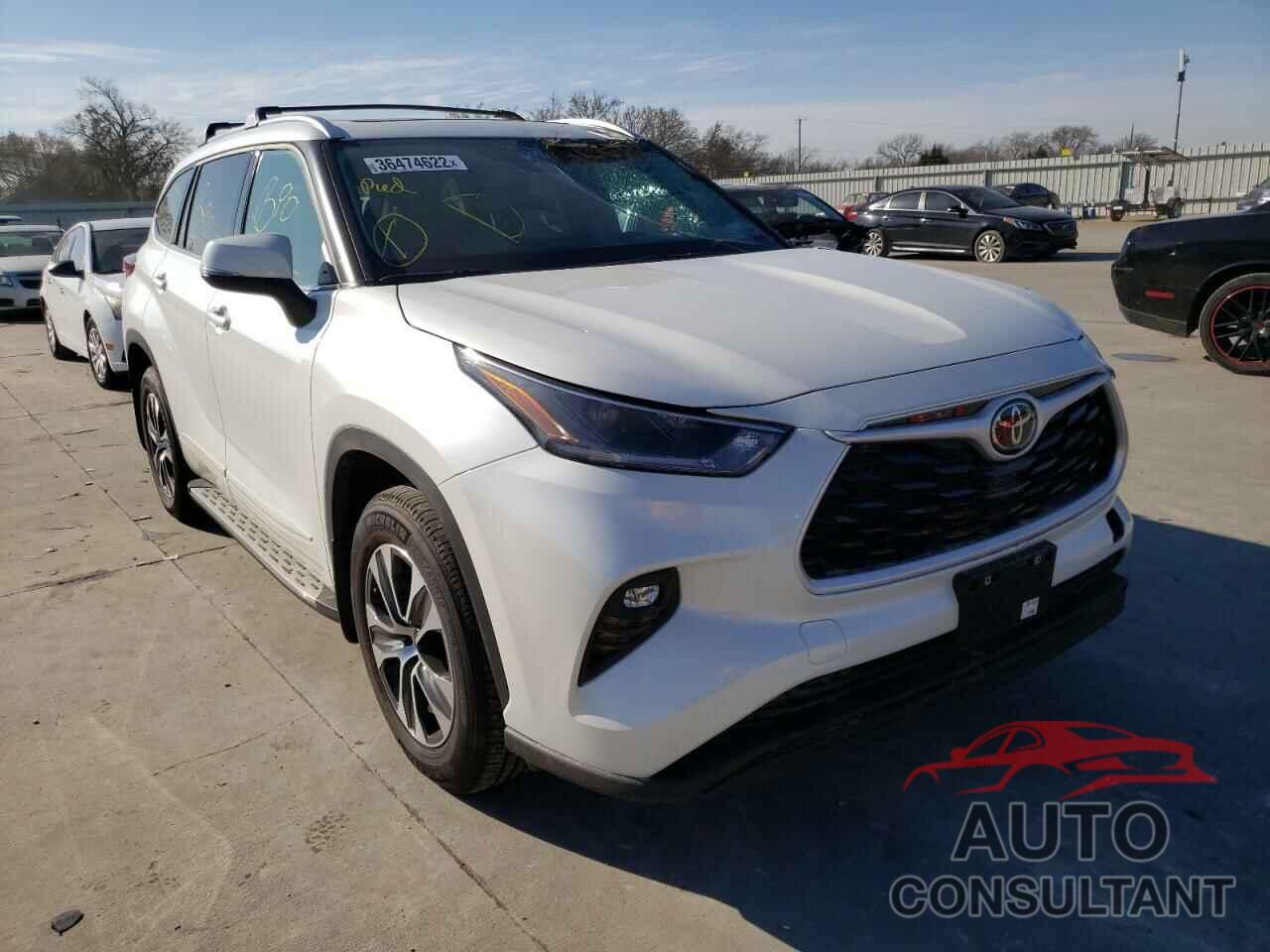 TOYOTA HIGHLANDER 2021 - 5TDGZRBH0MS115762
