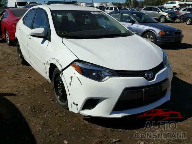 TOYOTA COROLLA 2016 - 2T1BURHE1GC490904