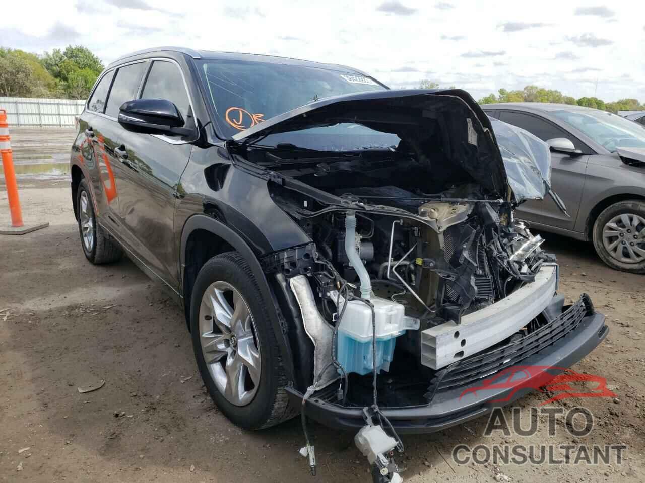 TOYOTA HIGHLANDER 2016 - 5TDYKRFH3GS155003