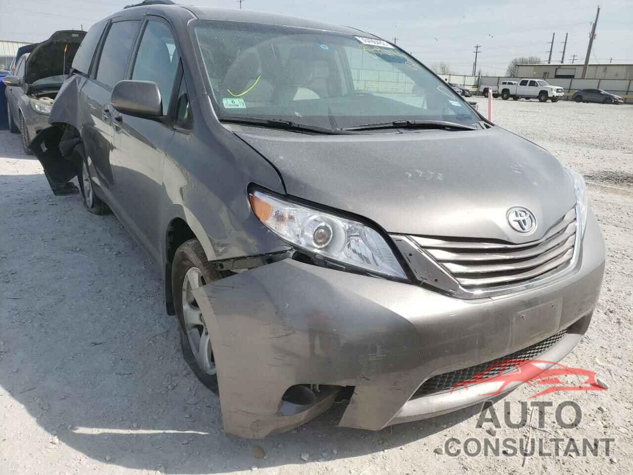 TOYOTA SIENNA 2017 - 5TDKZ3DC6HS839146