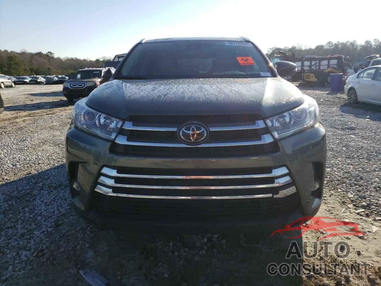 TOYOTA HIGHLANDER 2019 - 5TDYZRFH6KS312365