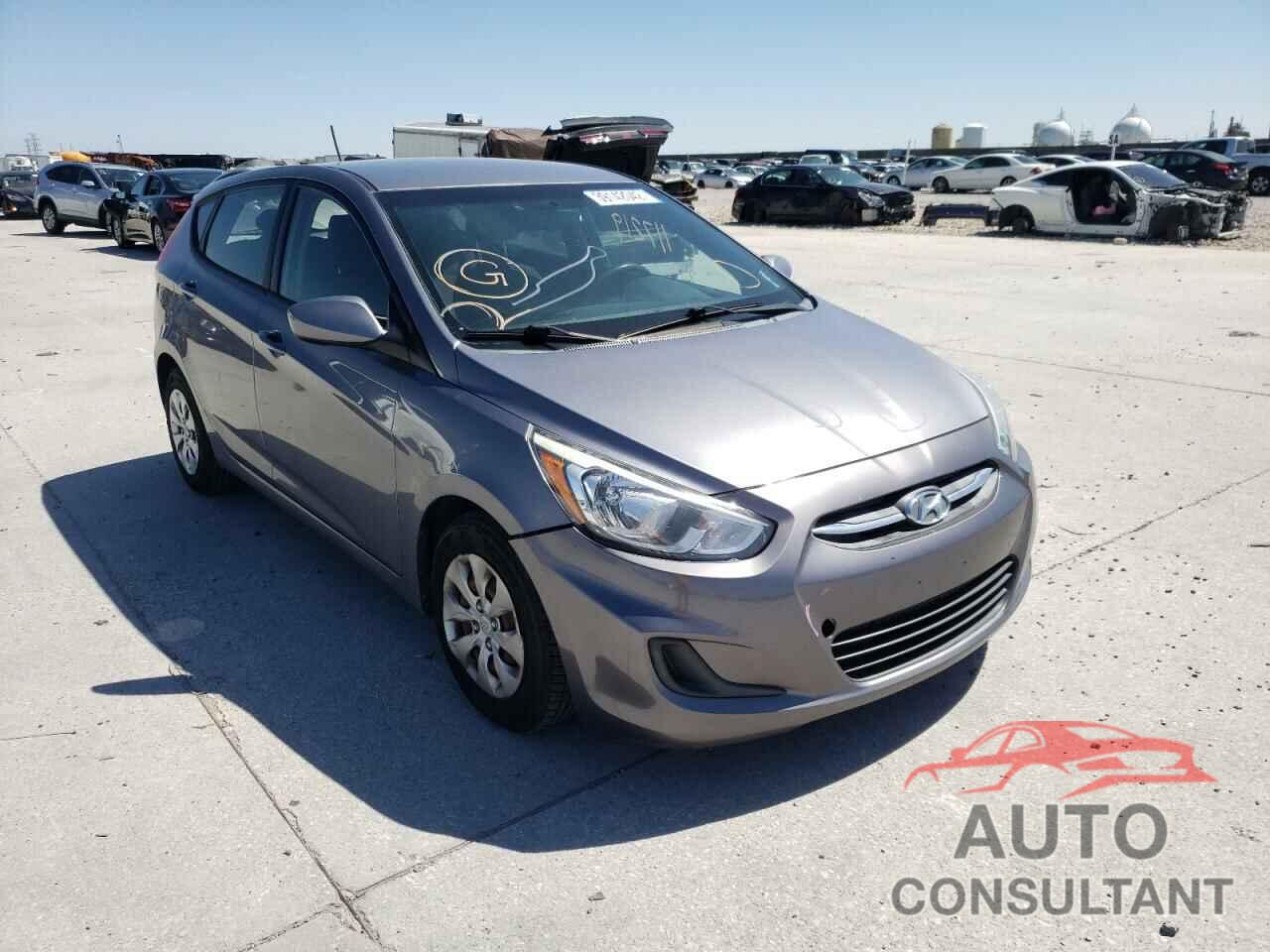 HYUNDAI ACCENT 2016 - KMHCT5AE3GU266557