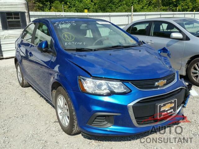 CHEVROLET SONIC 2017 - 1G1JD5SH9H4136083