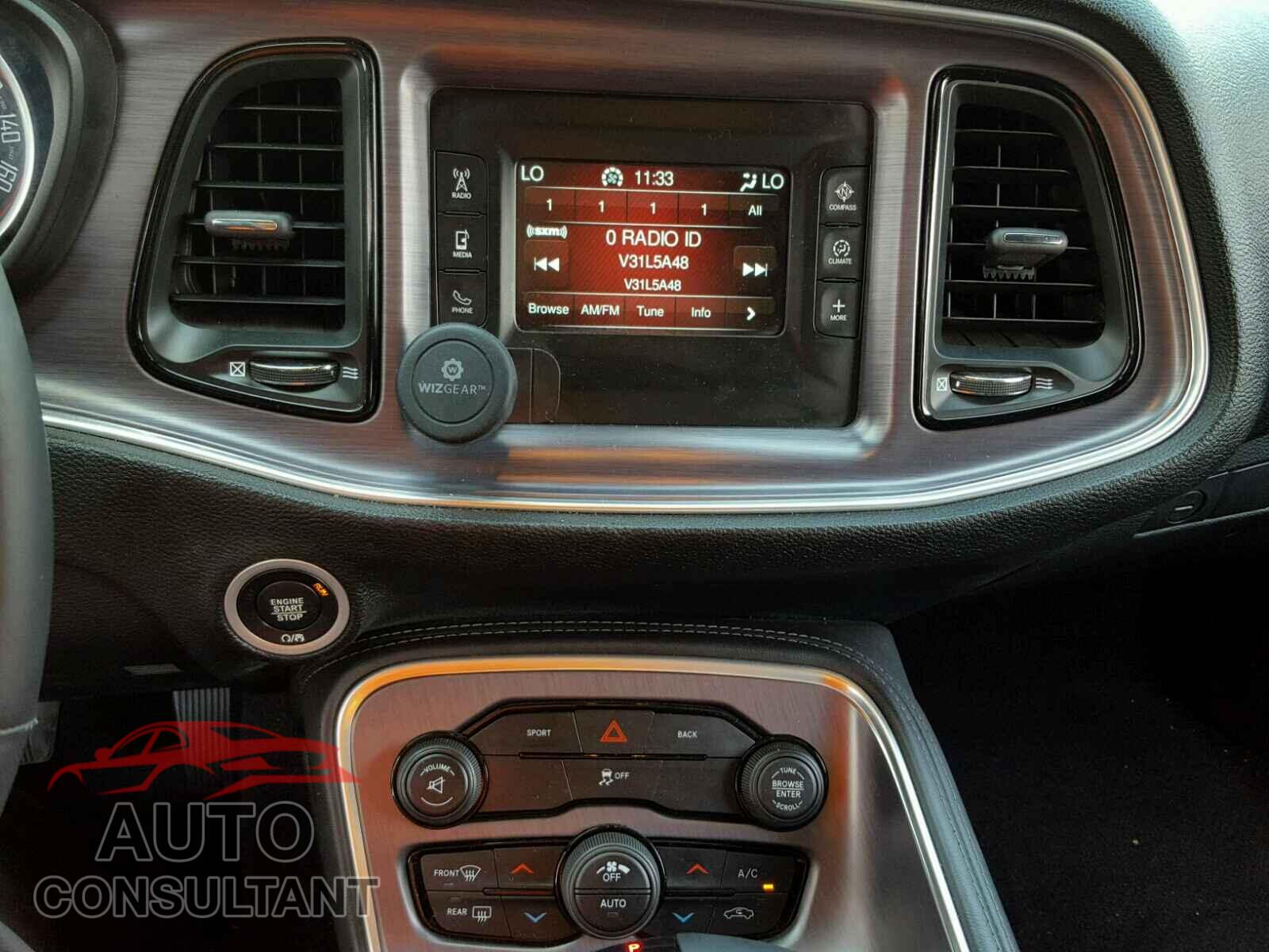DODGE CHALLENGER 2016 - 2C3CDZAG2GH309609
