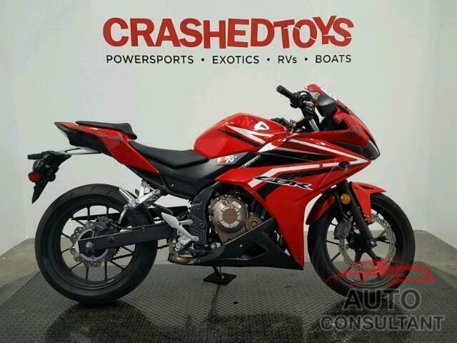 HONDA CBR CYCLE 2017 - MLHPC4467H5400113